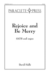 Rejoice and Be Merry SATB choral sheet music cover